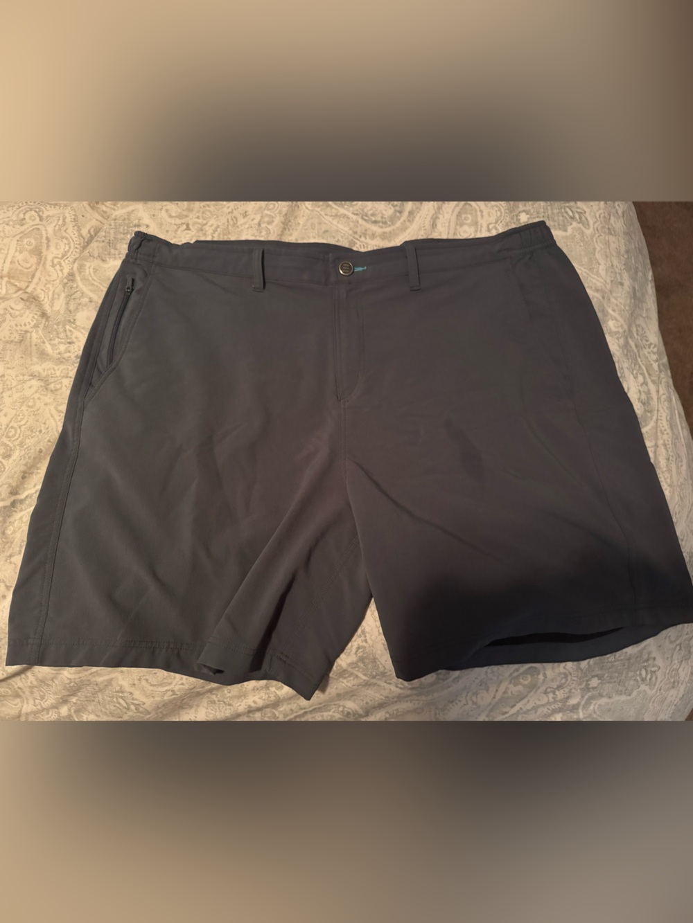 Free Fly Apparel Men's Blue/Grey Shorts